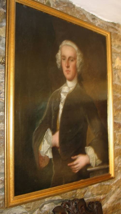 fig 3. SOLD.....Portrait of a Gentleman 1743 attributed to Moses Vanderbank